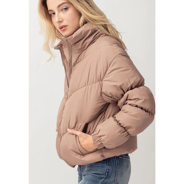 Cocoa Puffer Jacket