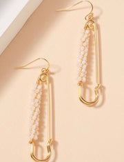Safety pin earring