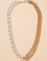 Chain Link Metal Necklace
