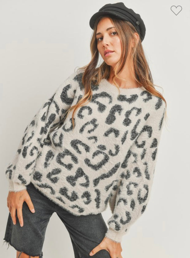 Lia Leopard Sweater