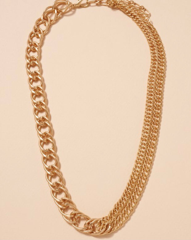 Chain Link Metal Necklace